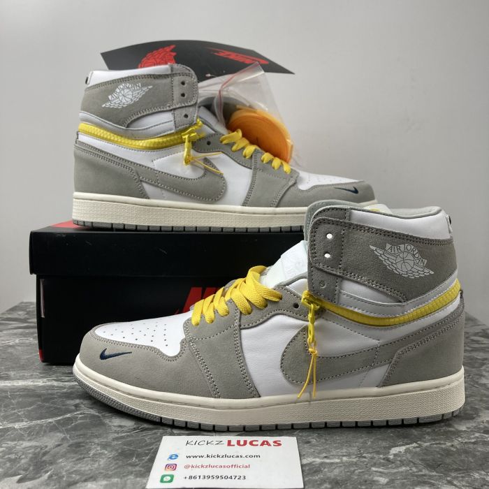 Air Jordan 1 High Switch Light Smoke  CW6576-100