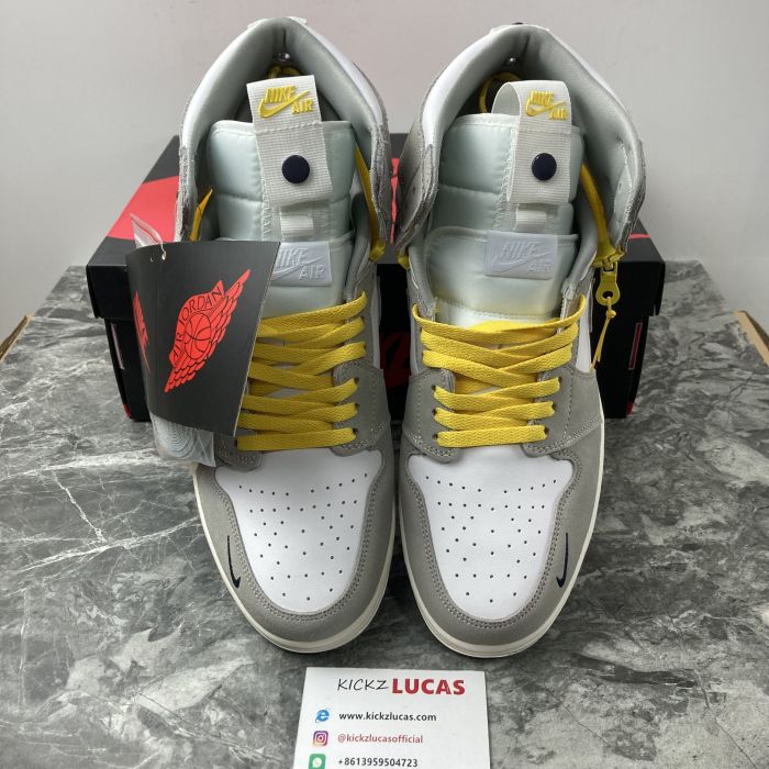 Air Jordan 1 High Switch Light Smoke  CW6576-100
