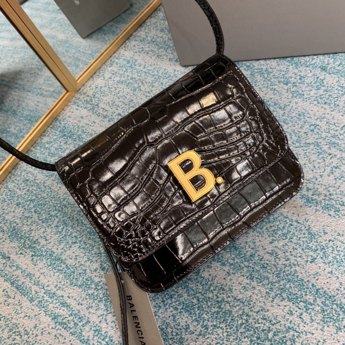 B*alenciaga Top Bag 18*9*4cm 3