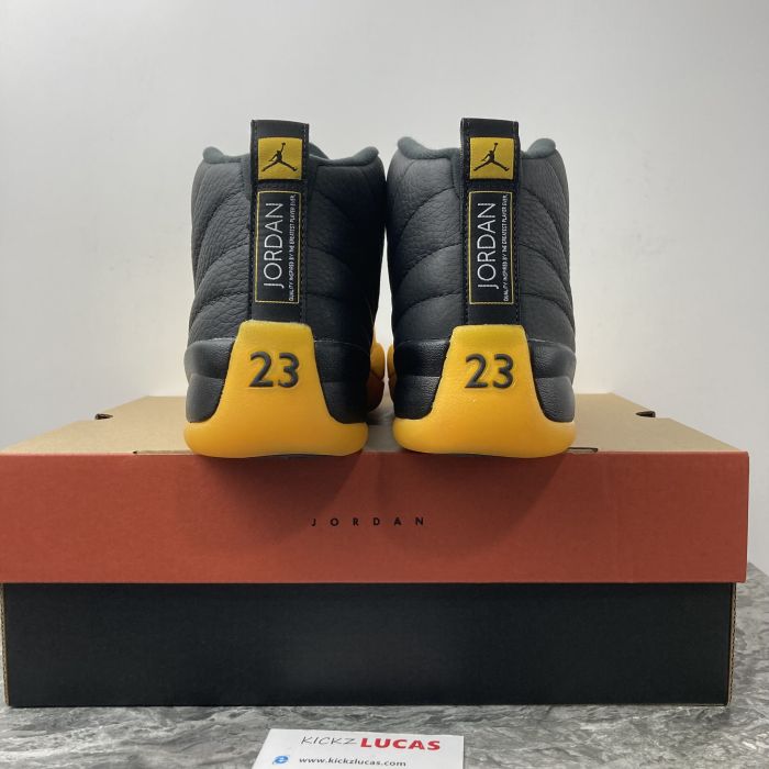 Air Jordan 12 Retro Black University Gold 130690-070