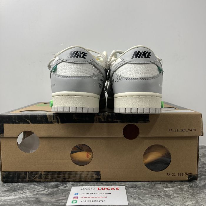 Dunk Low Off-White Lot 42  DM1602-117