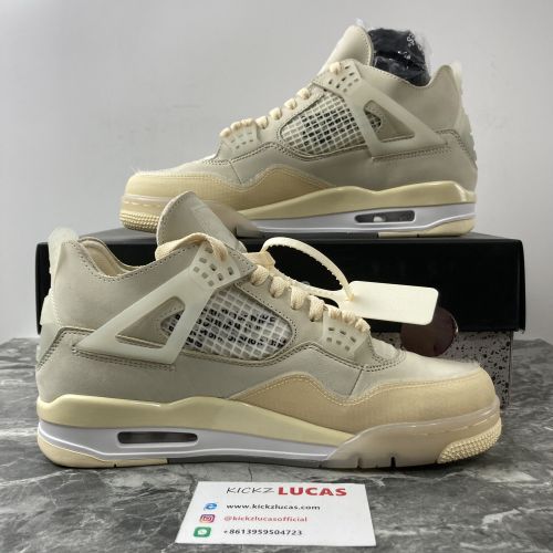 Air Jordan 4 Retro Off-White Sail CV9388-100