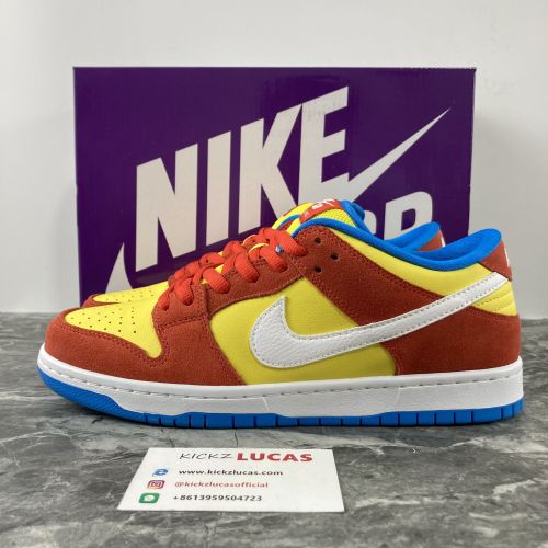 SB Dunk Low Pro Bart Simpson  BQ6817-602