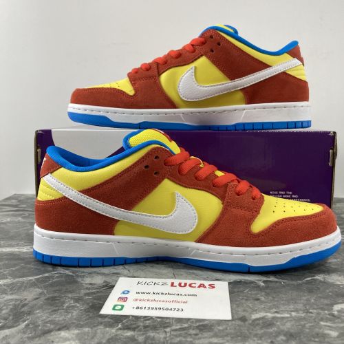 SB Dunk Low Pro Bart Simpson  BQ6817-602
