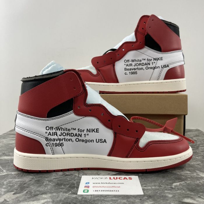 Air Jordan 1 Retro High Off-White Chicago  AA3834-101
