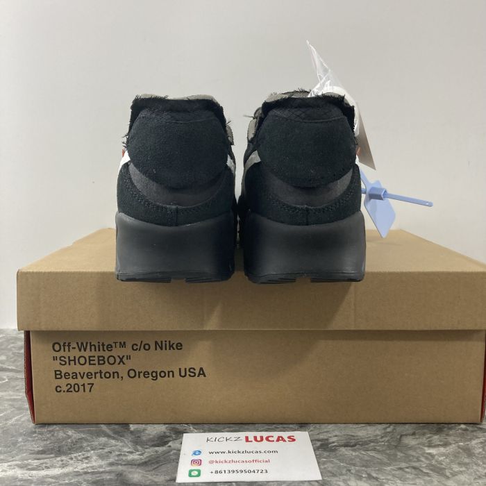 Air Max 90 OFF-WHITE Black  AA7293-001