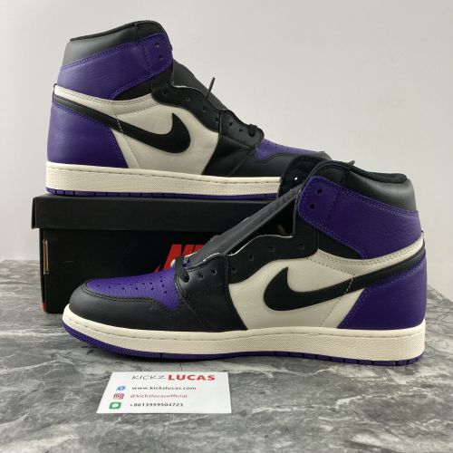 Air Jordan 1 Retro High Court Purple  555088-501