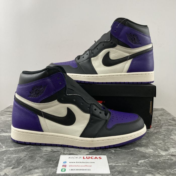 Air Jordan 1 Retro High Court Purple  555088-501
