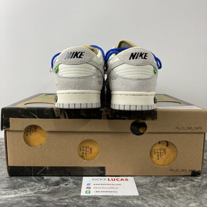 Dunk Low Off-White Lot 32  DJ0950-104