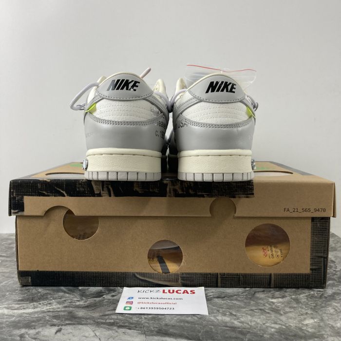 Dunk Low Off-White Lot 49  DM1602-123