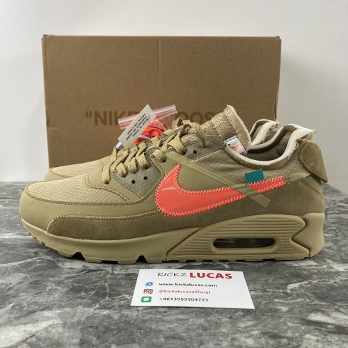 Air Max 90 OFF-WHITE Desert Ore  AA7293-200