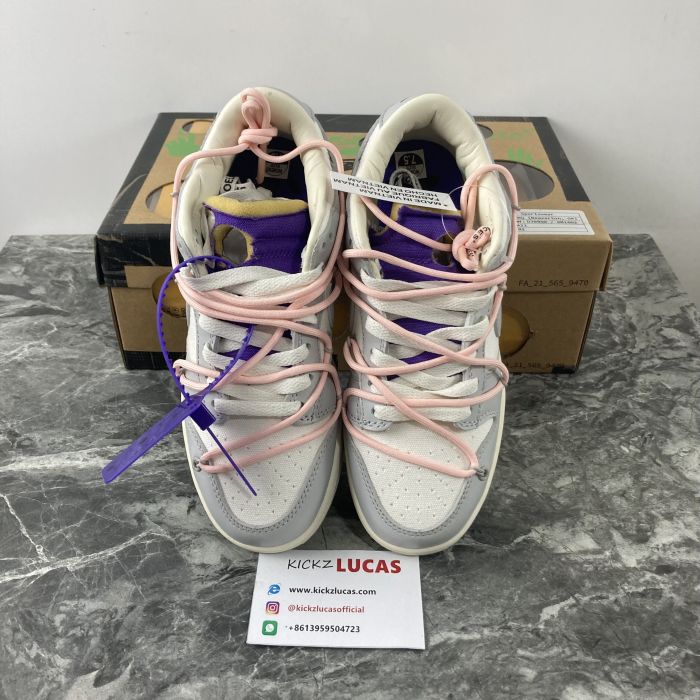 Dunk Low Off-White Lot 24  DM1602-119