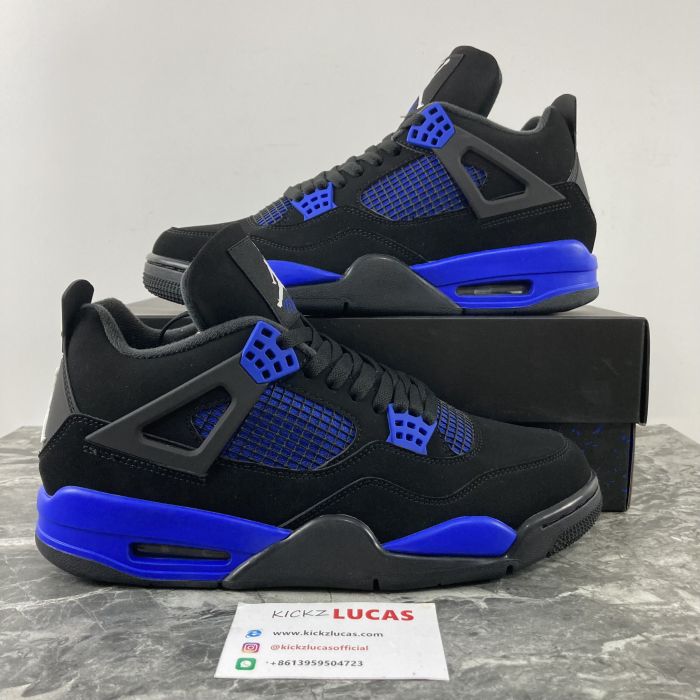 Air Jordan 4 Retro Black Blue