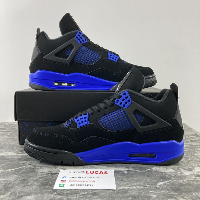 Air Jordan 4 Retro Black Blue