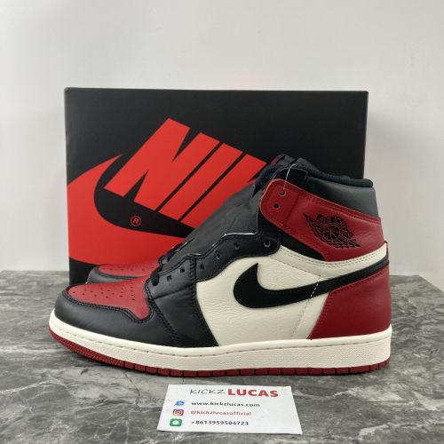 Air Jordan 1 Retro High Bred Toe  555088-610