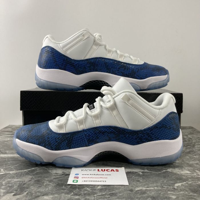 Air Jordan 11 Retro Low Snake Navy  CD6846-102