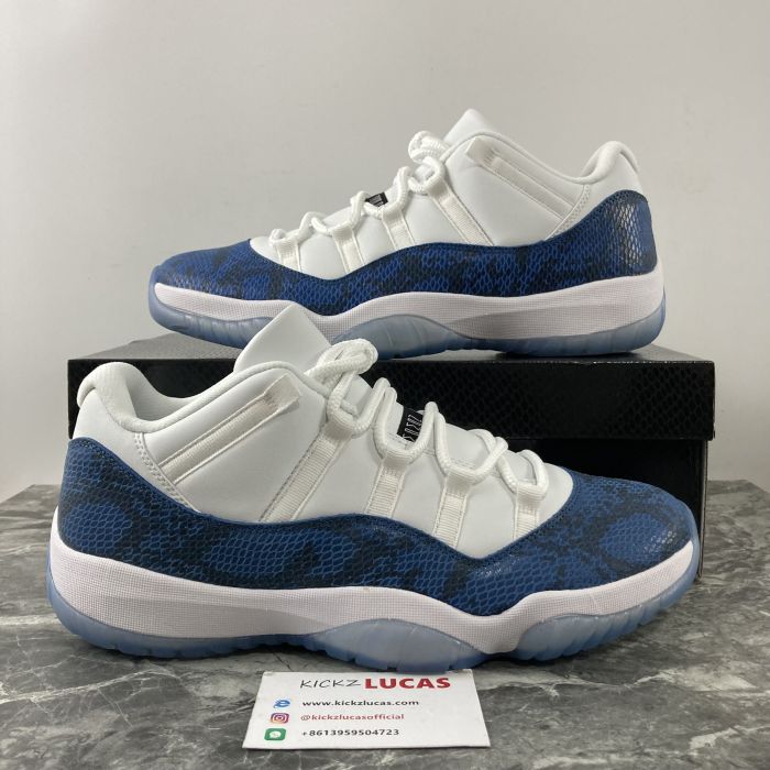 Air Jordan 11 Retro Low Snake Navy  CD6846-102