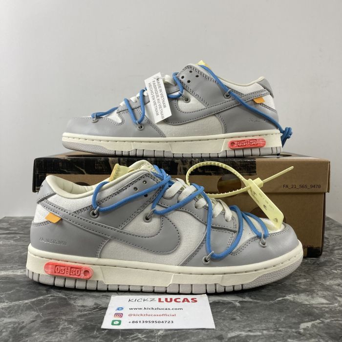 Dunk Low Off-White Lot 5  DM1602-113