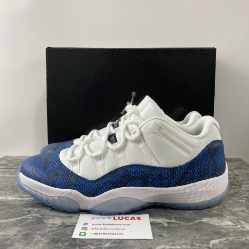 Air Jordan 11 Retro Low Snake Navy  CD6846-102