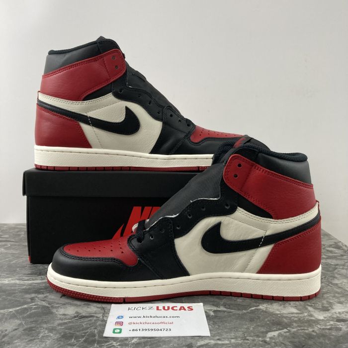 Air Jordan 1 Retro High Bred Toe  555088-610