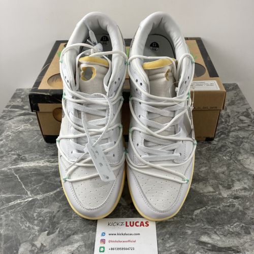 Dunk Low Off-White Lot 1  DM1602-127