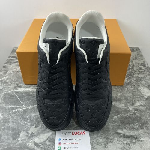 L*V x Air Force 1 Low Black 1