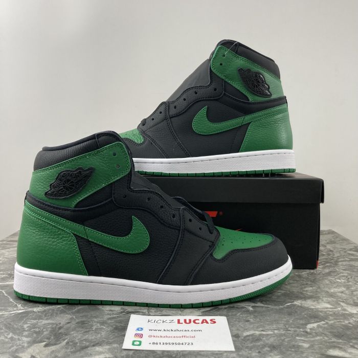 Air Jordan 1 Retro High Pine Green Black  555088-030