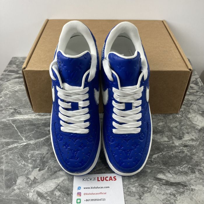Air Force 1 X L*V Navy blue