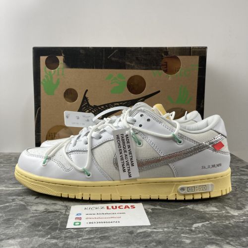 Dunk Low Off-White Lot 1  DM1602-127