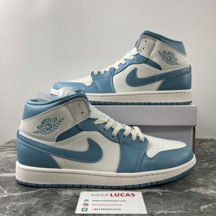 Air Jordan 1 Mid UNC  BQ6472-141
