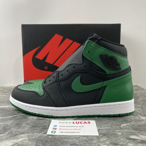 Air Jordan 1 Retro High Pine Green Black  555088-030