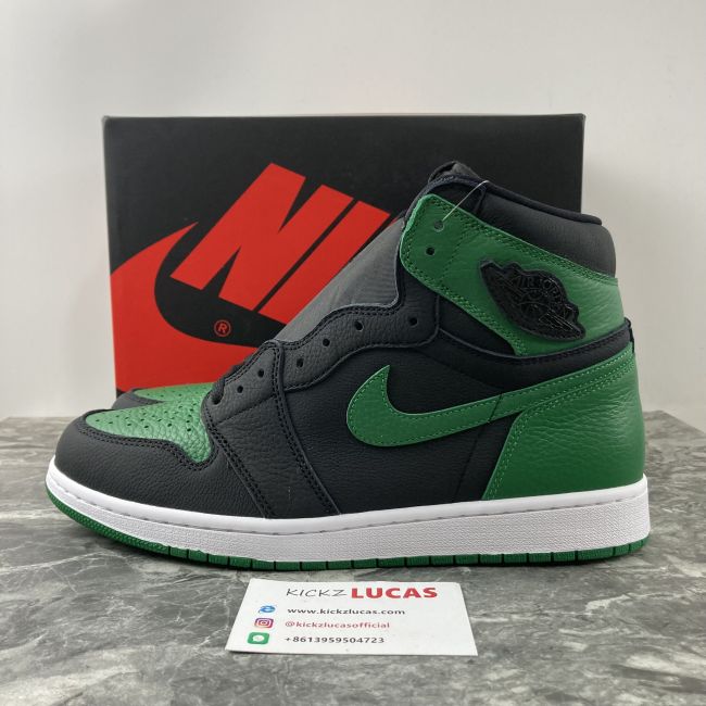 Air Jordan 1 Retro High Pine Green Black  555088-030