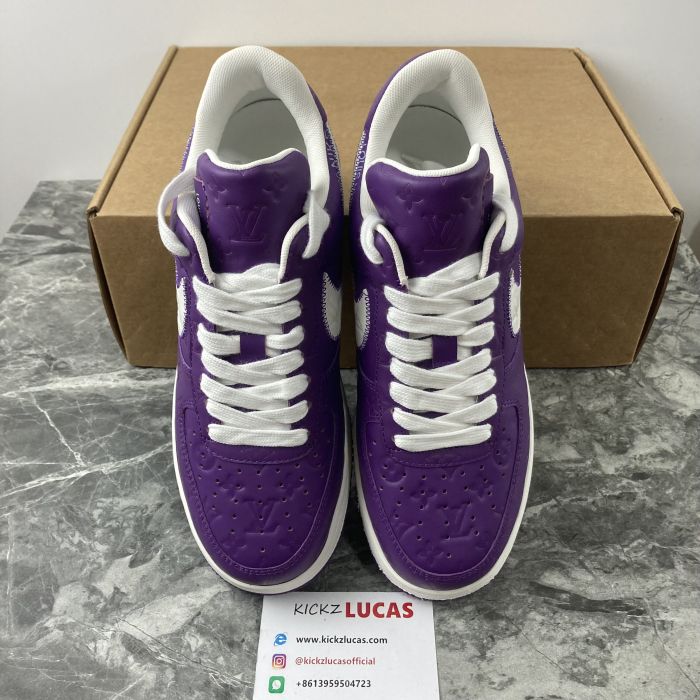 Air Force 1 X L*V purple