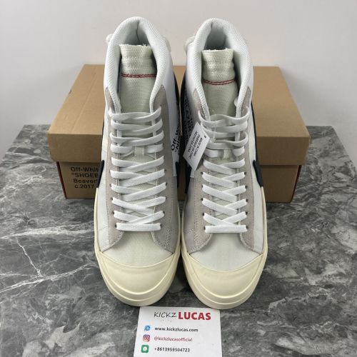 Blazer Mid Off-White  AA3832-100