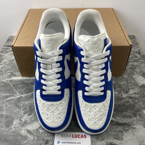 L*V x Air Force 1 Low By Virgil Abloh White Royal