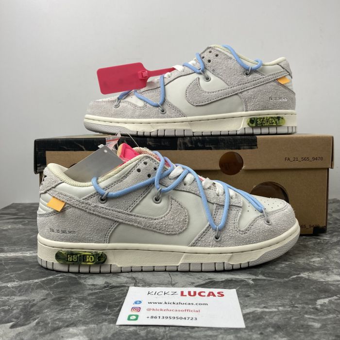 Dunk Low Off-White Lot 38  DJ0950-113