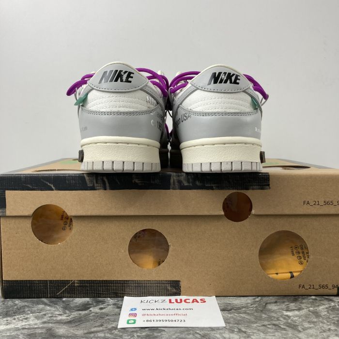 Dunk Low Off-White Lot 28 DM1602-111