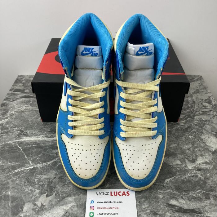 Air Jordan 1 High UNC Customized