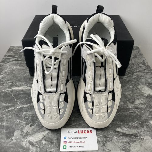 A*miri Bone Runner White Black MFS001-004