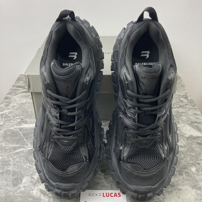 Men Women B*alenciaga Top Sneaker Defender black