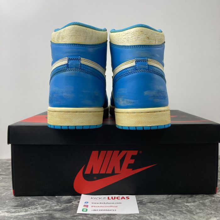 Air Jordan 1 High UNC Customized