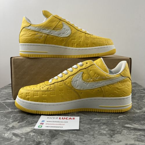 Air Force 1 X L*V yellow