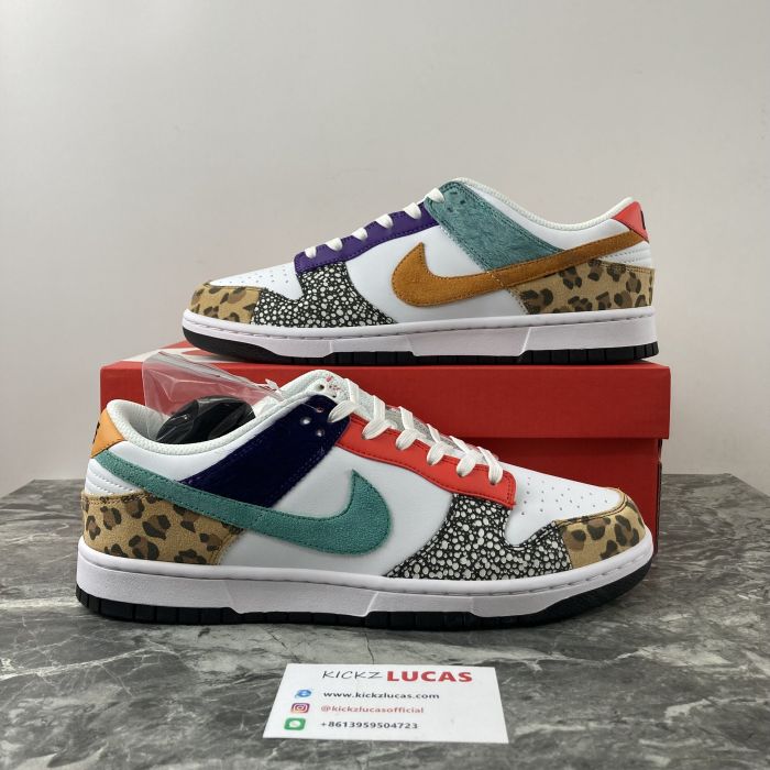 Dunk Low Safari Mix  DN3866-100