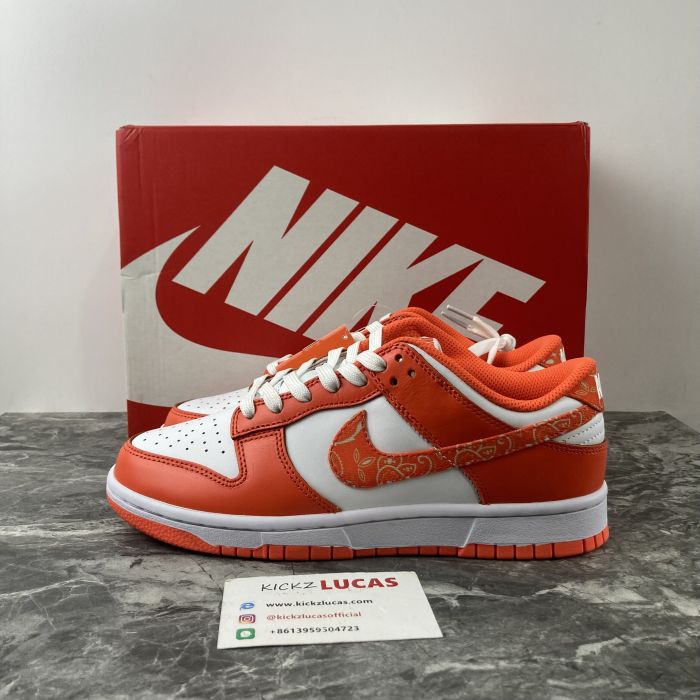 Dunk Low Essential Paisley Pack Orange  DH4401-103