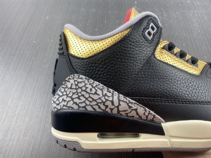 Air Jordan 3 Retro Black Cement Gold CK9246-067