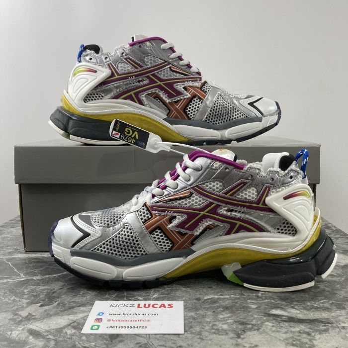 Men Women B*lenciaga Runner Multicolor  677403W3RB68123