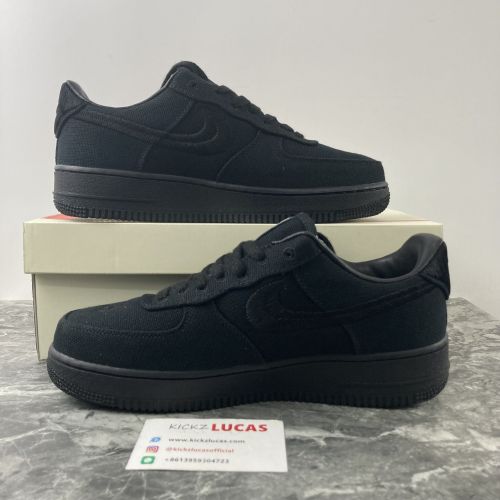 Stussy x Nike Air Force 1 Low “Black” CZ9084-001