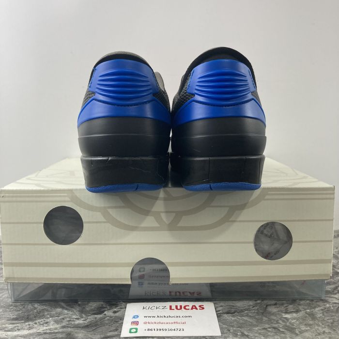 Air Jordan 2 Retro Low SP Off-White Black Blue  DJ4375-004