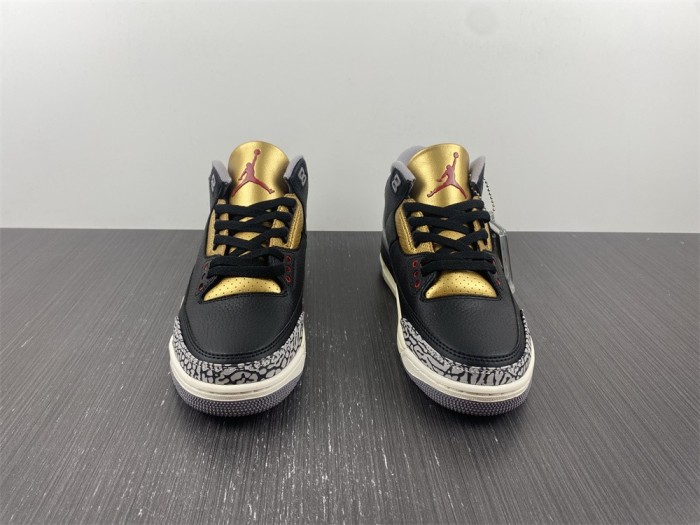 Air Jordan 3 Retro Black Cement Gold CK9246-067