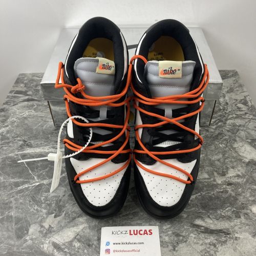 Off-White x Dunk Low Black White CT0856 -001